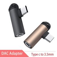 2023Hot DAC Type C 3.5มม. แจ็ค USB-C อะแดปเตอร์หูฟัง3.5มม. ขั้วต่อหูฟังเสริมสำหรับ Pro/air 5 Mini 6 Pixel Oneplus