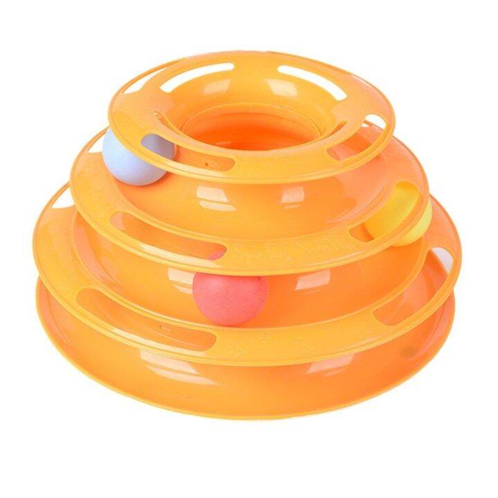 1pcs-funny-intelligence-triple-play-disc-pet-cat-toy-balls