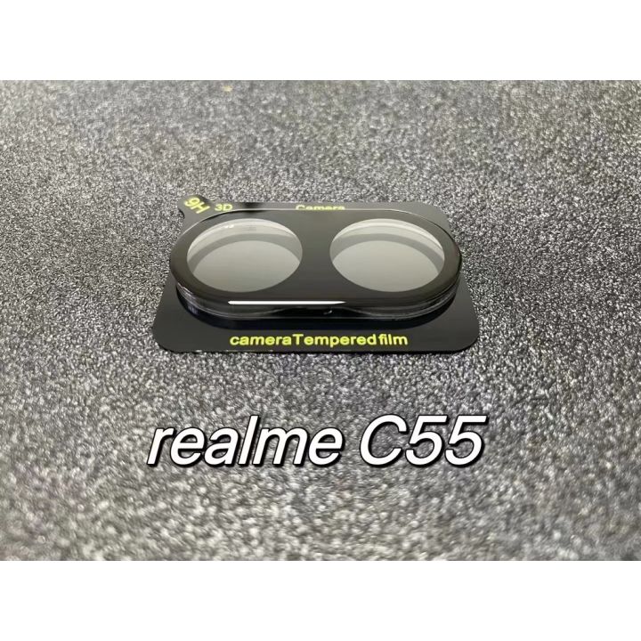 ฟิล์มกันรอยกล้องสำหรับ-realme-c55-c53-2023-realmec55-realmi-real-me-c-55-4g-ครอบคลุมเต็มรูปแบบเลนส์กล้องถ่ายรูป3มิติฟิล์มกระจกเทมเปอร์ปกป้องหน้าจอ