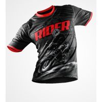 JIWA RIDER Jersey Motor Rider T-shirt Sublimation High Quality Lengan Pendek Rider