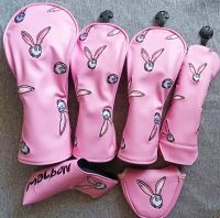 MALBON¯Titleist PEARLY GATES HONMA ANEW Taylormade¯Japan and South Korea Limited Edition Pink Fisherman Hat Golf Club Cover Wooden Cover Putter Cover Club Protective Cover Iron Cover