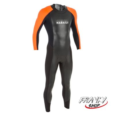 [พร้อมส่ง] ชุดนีโอพรีนดำน้ำลึกในน่านน้ำเปิดผู้ชาย Mens Open Water Swimming Neoprene Wetsuit