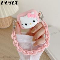 Sanrio Hello Kitty Melody Airpods 2 Generation Pro Earphone Covers Wireless Bluetooth Headset Protective Fashion Case With Chain Wireless Earbud Cases