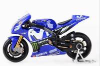 MotoGP แข่งYZR Yamaha Factory Racing team#25 Maverick Vinales 1:18 โมเดลรถแข่งมอเตอร์ไซค์ ของเล่น ของสะสม  (เก็บคูปองส่งฟรี หรือเก็บคูปองใช้ส่วนลดค่าจัดส่งไ้ด้)