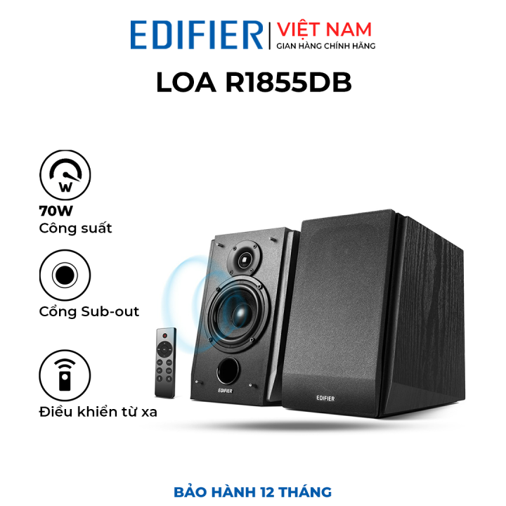 Loa bluetooth 5.0 EDIFIER R1855DB Subwoofer out Công suất 70W
