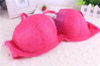 （A So Cute） ลูกไม้ Bra 100E 105E 100D 100C 95E 105D 95D 95C 90E 90DD 90D 90C 85D ถ้วยหน้าอกขนาดใหญ่ Double-Breasted ชุดชั้นในเซ็กซี่ Push Up Bra B06