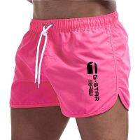 New Summer Mens Swimwear Shorts Beach Shorts Fitness Training Beachwear Pants Breathable Boardshorts Surf  Swimsuit Male Cloth