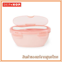 Skip Hop ชามใส่อาหารพร้อมช้อม Easy-Serve Travel Bowl &amp; Spoon (มี 2 สี)