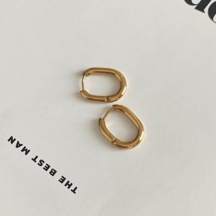 imean-store-gold-thin-sq-earring-ต่างหูงานไทเทเนี่ยมสีทอง-บริการเก็บเงินปลายทาง