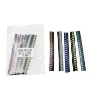 5 colors x20pcs =100pcs 1206 SMD LED light Package Red White Green Blue Yellow 1206 led kit