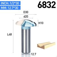 Huhao 1/4/2Quot; ก้านเราเตอร์บิตส์สำหรับประตูไม้ประติมากรรมลวดลายทังสเตนงานไม้เครื่องตัดมิลลิ่งเฉียง