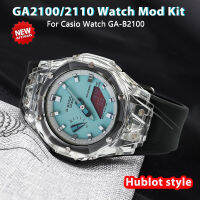 ใหม่ MOD KIT สำหรับ Casio GA2100/2110 GA-B2100ยางนาฬิกา PC โปร่งใสสำหรับ GA-2100การปรับเปลี่ยนชุดนาฬิกาอุปกรณ์เสริม