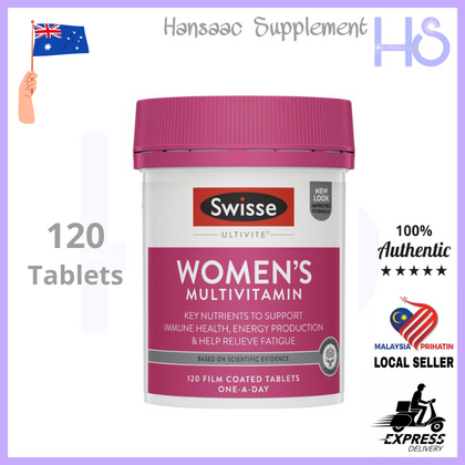 Swisse Australia Women's Health Women Ultivite Multivitamin - 60 or 120 ...