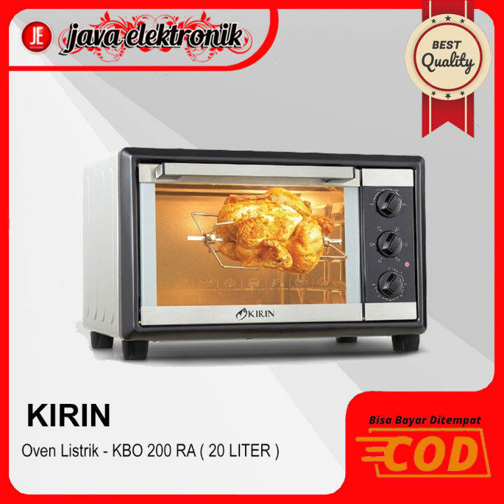 Kirin Oven Listrik Stainless Liter Kbo Ra Kbo Ra Low Watt Lazada Indonesia