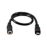 1pc USB Mini 5 Pin Male To 3.5mm Female Jack AUX Audio Sync Headphone Connector Cable Cord 1ft/30cm 50cm Cables