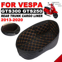 กล่องเก็บรถจักรยานยนต์หนังด้านหลัง Cargo Liner Protector สำหรับ Vespa GTS300 GTS 300 250 2013 - 2020 2018 2019อุปกรณ์เสริม