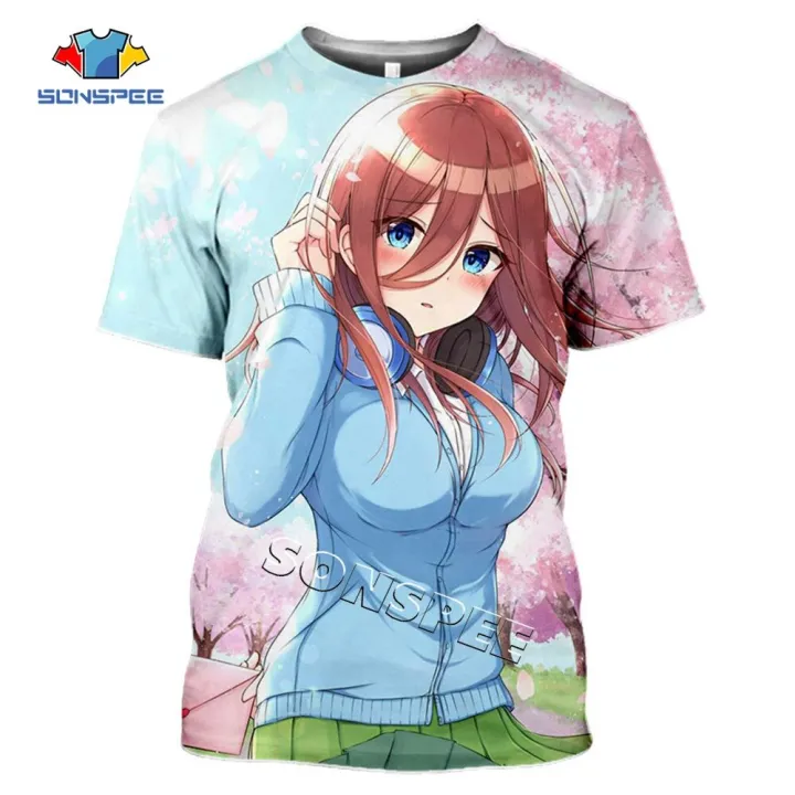 The Quintessential Quintuplets Print Anime Girl Nakano Miku T-Shirt Summer Casual Men's T Shirts Fashion Funny Short Sleeve Tees | Lazada PH The Quintessential Quintuplets Print Anime Girl Nakano Miku T-Shirt Summer Casual Men's T Shirts Fashion Funny Short Sleeve Tees | Lazada PH