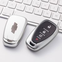 [A Car Home] TPU รถสำหรับ Chevrolet Key Remote Cover Chevy Camaro Cruze Malibu พวงกุญแจ Key Chain