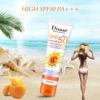 DISAAR VC ครีมกันแดดทาหน้าและผิวกาย SPF 50 ไวท์เทนนิ่งครีมกันแดดผิวครีมป้องกันรังสียูวีควบคุมความมันครีมกันแดดกันน้ำ 50กรัม