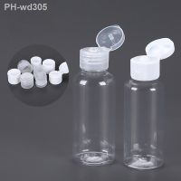 5Pcs/lot Clear Plastic Empty Bottles Travel Container Bottles With Flip Cap Small Bottles For Liquids Shampoo Lotion Conditioner