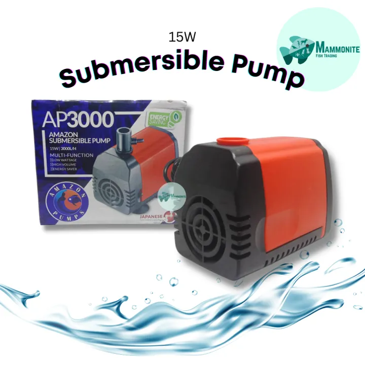 Aquarium Tank Submersible Pump 15w Energy Saving Ap3000 