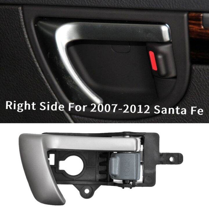 front-or-rear-side-interior-inner-door-handle-for-2007-2012-hyundai-santa-fe-w-black-knob