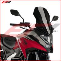 NC750X เข้ากับฮอนด้า2021-2022อุปกรณ์750X NC กระจกบังลมหน้าจอด้วยรถจักรยานยนต์ป้องกันการบินหน้าจอที่เบนทางลม