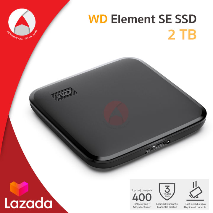 wd-element-se-ssd-portable-storage-2tb-ฮาร์ดดิสก์-เอส-เอส-ดี-harddisk-ssd-ประกัน-synnex-3-ปี