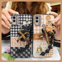 Anti-knock Back Cover Phone Case For Nokia C22 Skin-friendly feel protective case Waterproof Simplicity Bear bracelet