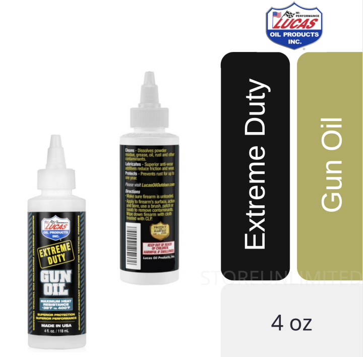 LUCAS EXTREME DUTY GUN OIL 118ML Lazada PH