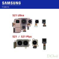 Original หลักด้านหลังกล้องด้านหลังสำหรับ Samsung Galaxy S21 Plus Ultra G991 G996 G998 G980B กล้องด้านหน้า Flex Cable