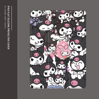 เคส Hello Kitty Kuromi iPad 2021 Air 4ป้องกันซิลิโคนสำหรับ iPad Pro Mini 6 10.2นิ้ว8th 9th ฝาครอบป้องกันการตก tcubjb