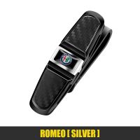 Stelvio 147 Volante Mito GT 156 Giulia Giulietta 159 Romeo Alfa สำหรับคลิปบัตรโดยสารแว่นตาหมวกอาบแดดอุปกรณ์เสริมรถยนต์ ABS