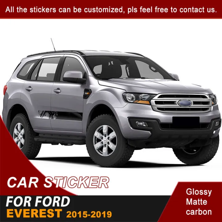 Car Decals For Ford Everest 2015 2016 2017 2018 2019 Side Body Stripe ...