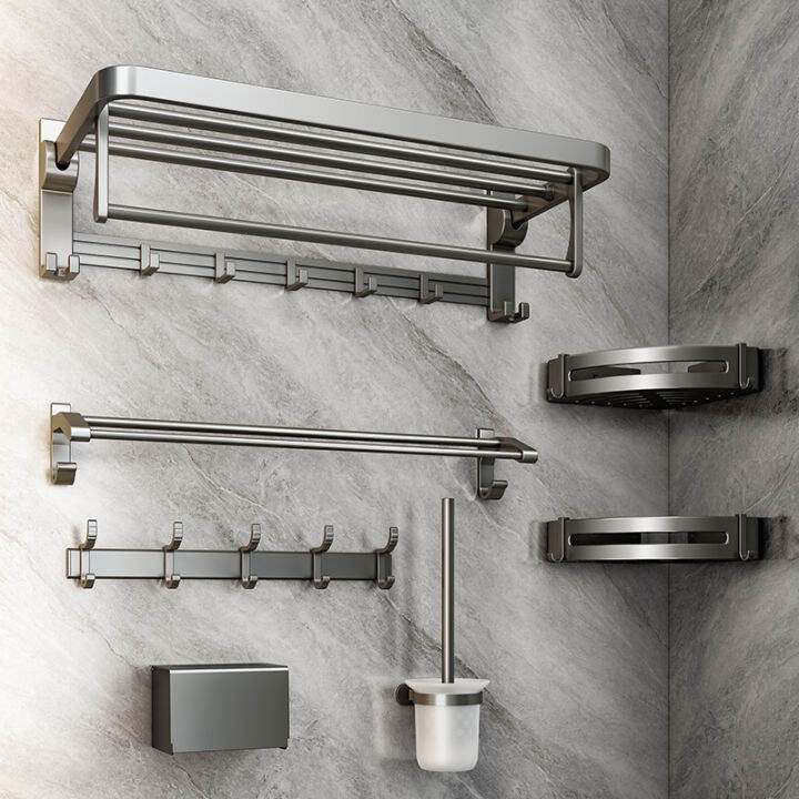 towel-rack-bathroom-space-aluminium-punch-free-bathroom-rack-wall-mounted-bathroom-towel-rack-wub