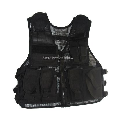 Tactical Adjustable vests Military Men Outdoor Travels Mesh Vest Sport Photographer Vests Fishing Hunting Waistcoat with Pockets