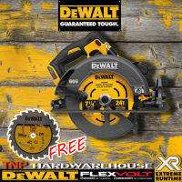 DEWALT เลื่อยวงเดือน 7-1/4 นิ้ว ไร้สาย 60V Max รุ่น DCS578N BRUSHLESS (ใบแถม 184mm 24T คนละรุ่นกับภาพประกอบจากต่างประเทศ)