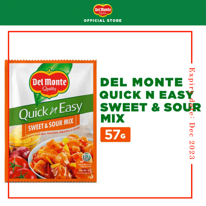 Del Monte Quick N Easy Sweet and Sour Mix 30g (NEX) Lazada PH