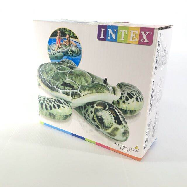 โปรสุดคุ้ม-intex-ของเล่นในสระน้ำ-เจ้าเต่าลอยน้ำ-ขนาด-1-91mx1-7m-75-x67-ราคาถูกสุด-สระ-เป่า-ลม-สระ-น้ำ-เป่า-ลม-สระ-น้ำ-เด็ก-สระ-ยาง-เป่า-ลม