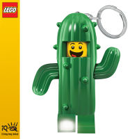 IQ LEGO® Iconic LED luminous Key Chain Pendant Toy (Cactus Boy)