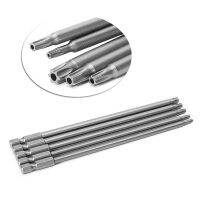 support 5 Pcs/Set 150mm T10-T30 Long Magnetic Torx Electric Screwdriver Drill Bits Kit 35ED