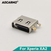 Aocarmo พอร์ตที่ชาร์จ USB Type-C สำหรับ Sony Xperia XA2ขั้วต่อแบบยืดหยุ่นสำหรับเปลี่ยนชิ้นส่วน H3113 H4113