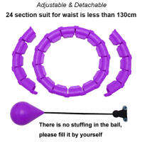 24 Section Adjustable Massage Fitness Hoop Sport Hoops Abdominal Thin Waist Exercise Equipment Home Training Weight Loss