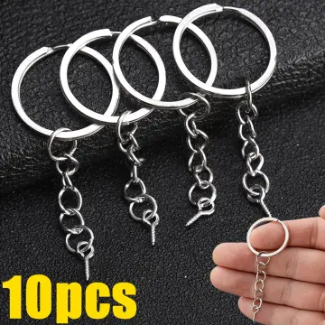 Key Chain Rings, 360Pcs Key Rings Bulk With Jump Rings And Screw