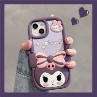 chunkao15835252 เคส ไอโฟน เคสโทรศัพท์มือถือ Apple 14 iPhone 13pro การ์ตูนสามมิติ Kulomi 13 น่ารัก ใหม่ หญิง 12 นุ่ม 11 ช่อง