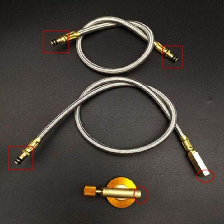 【CW】 Camping Barbecue Flat Gas Stove Extension Connection Pipe