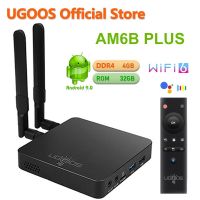 UGOOS AM6B กล่องทีวีบวก4GB 32GB Amlogic S922X-J 2.2GHz สมาร์ททีวีกล่องทีวี9.0 5G WiFi บลูทูธ4K HD กล่องสมาร์ททีวีเซ็ทท็อปบ็อกซ์ Uso70d