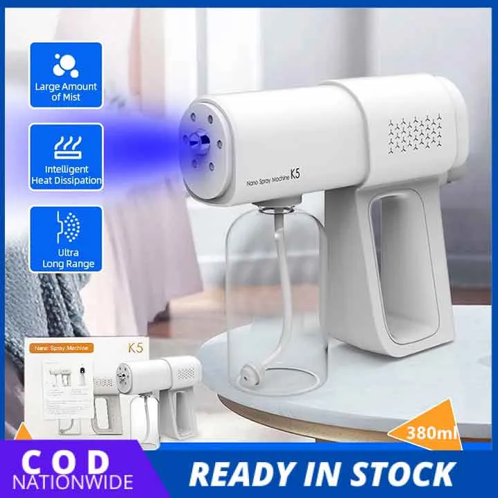 Original K5 Nano Spray Gun Disinfecting Machine Wireless Atomized ...