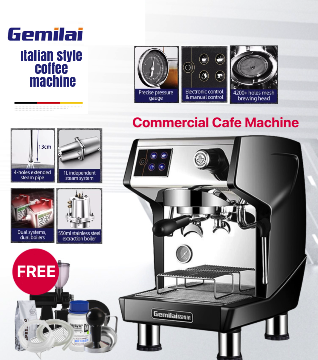 Gemilai CRM3200D (1 Year Warranty) 120cups/hour High Efficiency ...