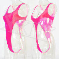 XCKNY T-shaped swimsuit y silk smooth tight swimsuit oily high swimsuit solid color High elasticity glossy swimsuit